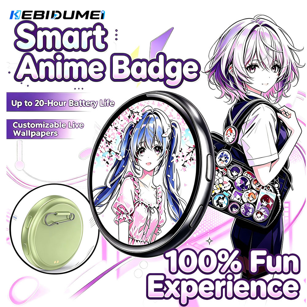Home Cinema Lighting - KEBIDUMEI Dynamic Electronic Badge Display Pin