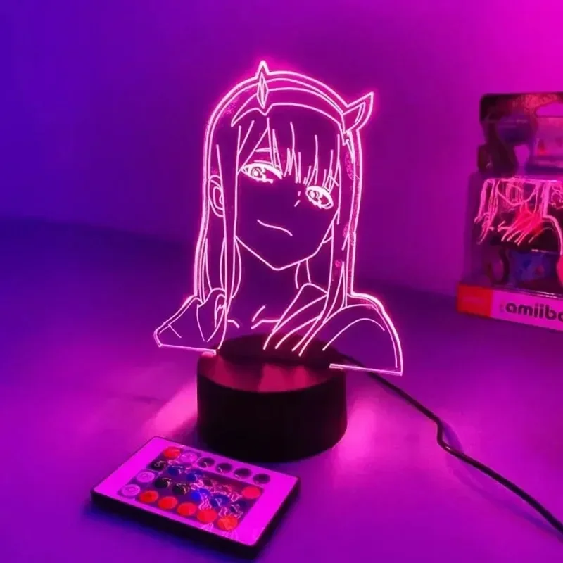 Zero Two Anime Night Light Act - Home Cinema Lighting ulasan dan harga