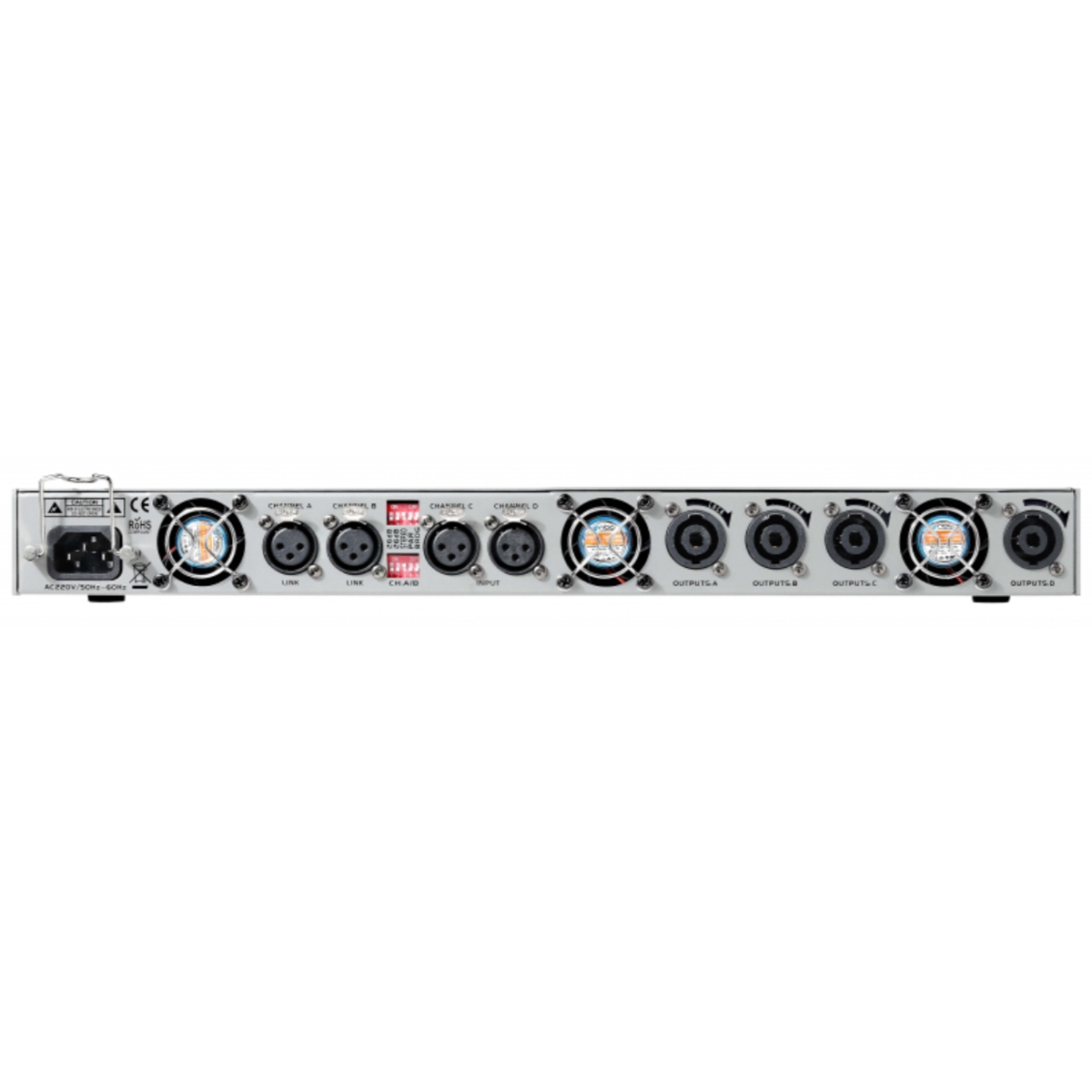 1U Digital Power Amplifier 4Ch - Home Cinema Ampli ulasan dan harga
