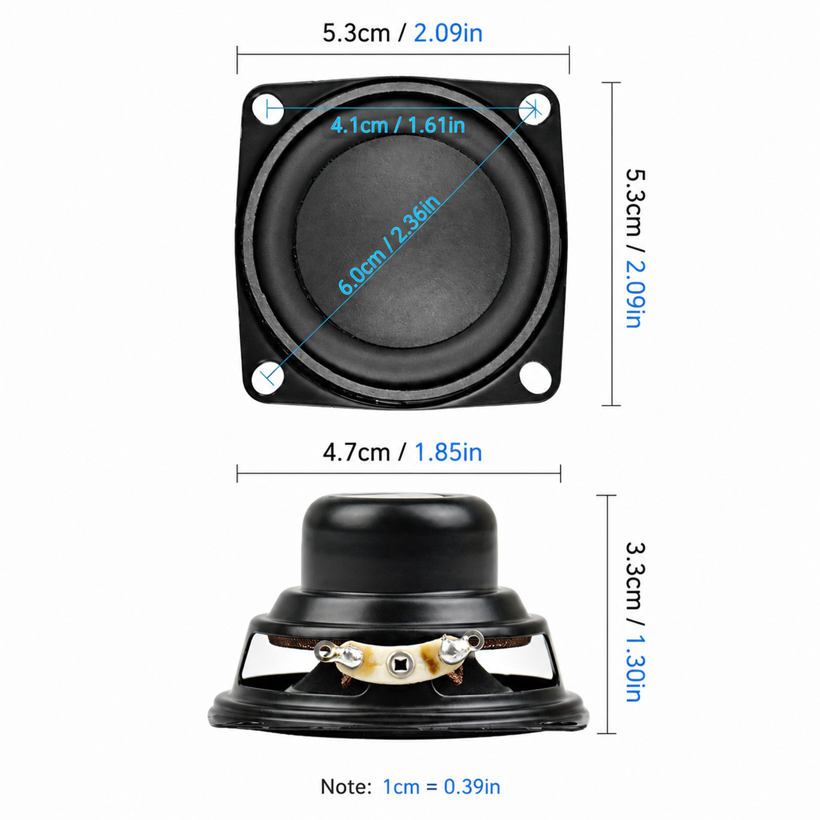 2Pcs 2 Inch Mini Audio Portabl - Home Cinema Portable ulasan dan harga
