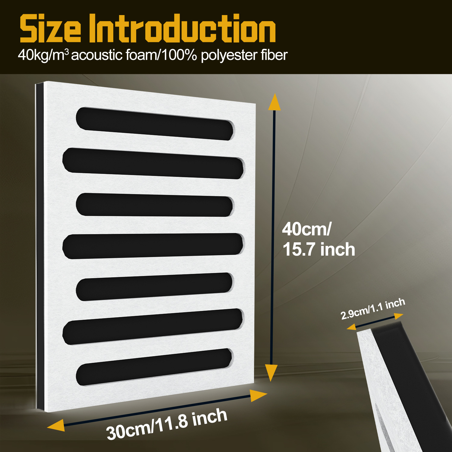 Perforated Soundproof Wall Pan - Home Cinema Flooring ulasan dan harga