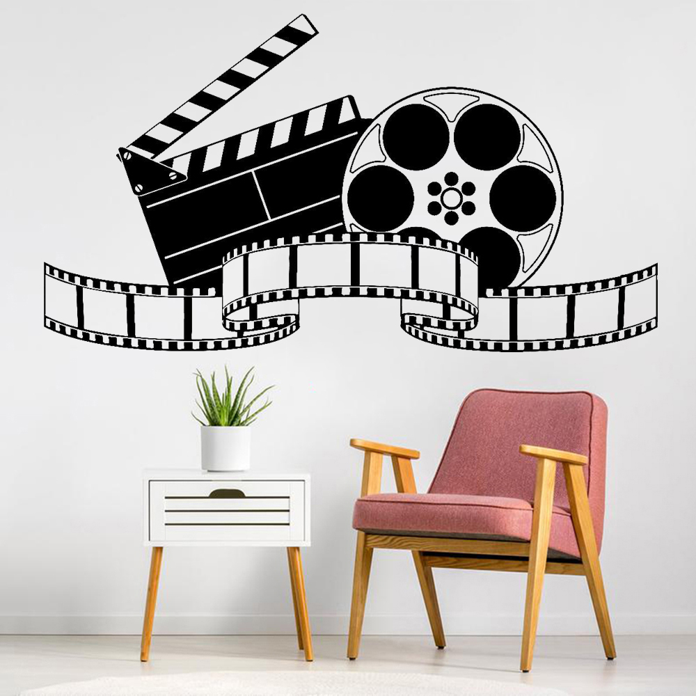 Filming Vinyl Wall Decal Artis - Home Cinema Flooring ulasan dan harga
