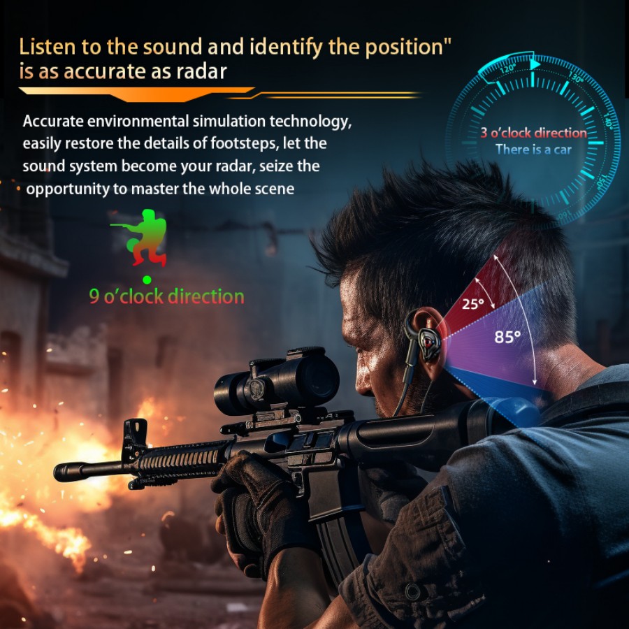 Esports Gaming Headset 360° Su - Soundbar Bluetooth Home ulasan dan harga