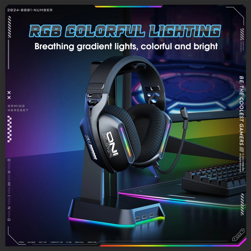 ONIKUMA GT808 Wireless Gaming  - Soundbar Bluetooth Home ulasan dan harga