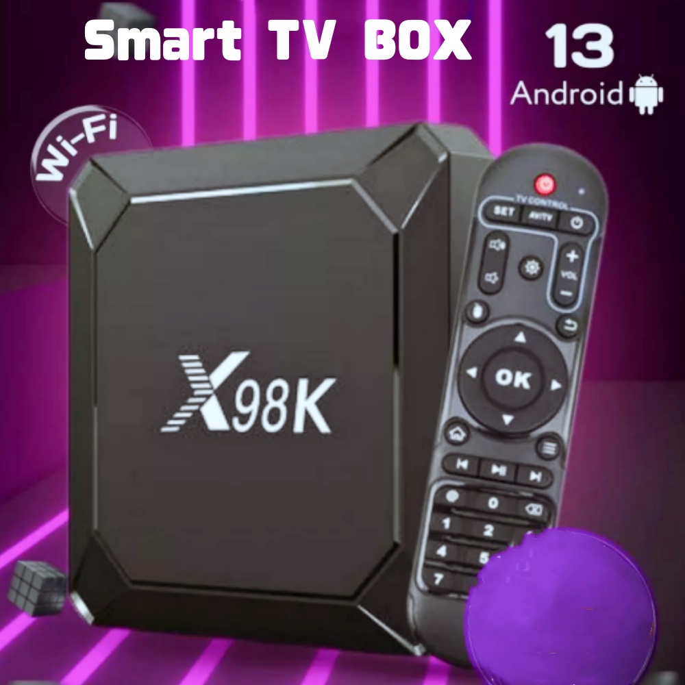 Original X98K TV Box Android13 - Netflix Home Cinema ulasan dan harga