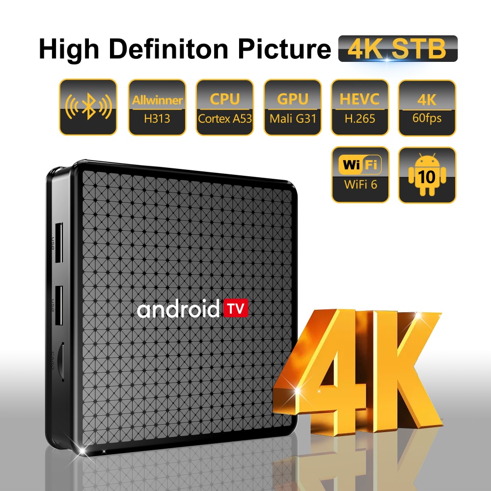 Wudung X5 TV Box AndroidTV All - Home Cinema Portable ulasan dan harga