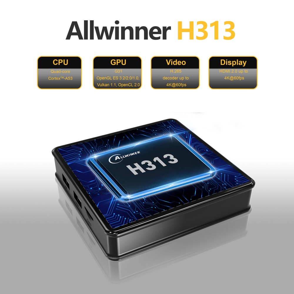 Wudung X5 TV Box AndroidTV All - Home Cinema Portable ulasan dan harga