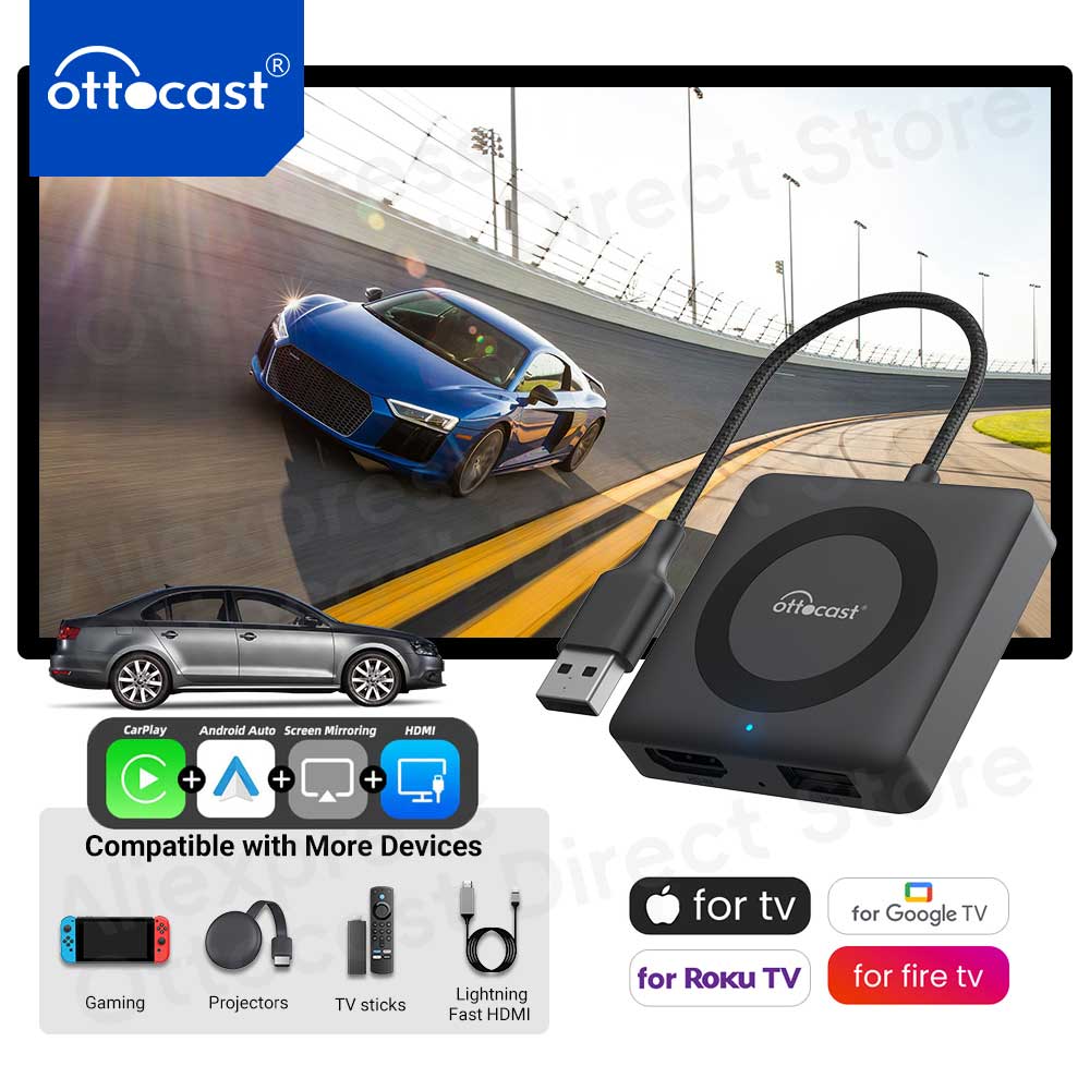 Ottocast Car TV Mate Pro Max W - Smart Tv Stick ulasan dan harga
