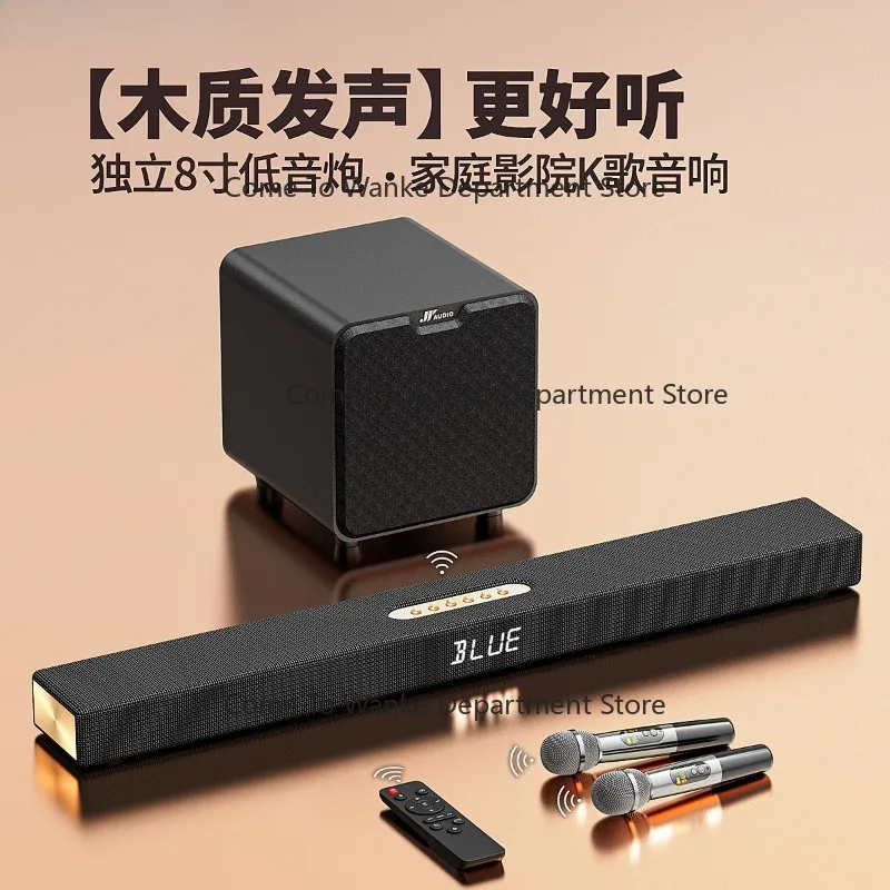 2.1 Channel Soundbar TV Speake - Soundbar Bluetooth Home ulasan dan harga