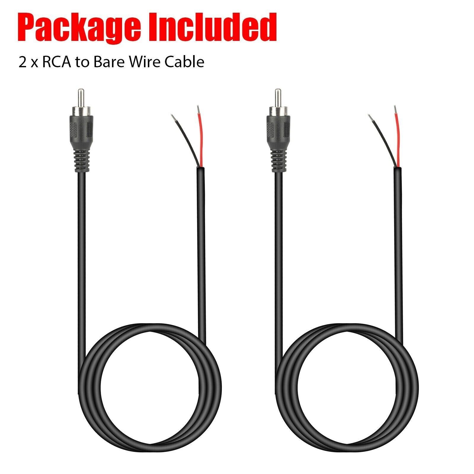 2-Pack 10ft RCA Male Plug To B - Home Cinema Ampli ulasan dan harga