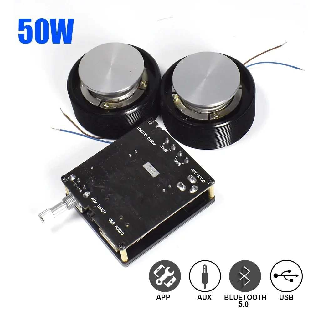 1 Set 50W 2.0 HIFI Vibration S - Home Cinema Ampli ulasan dan harga