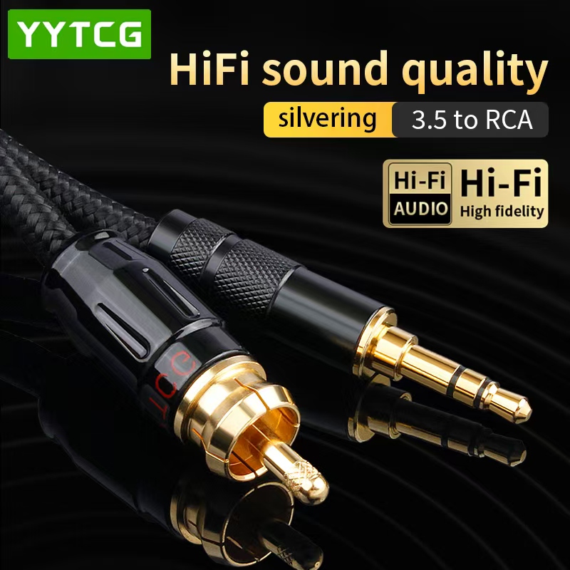 YYTCG SPDIF Coaxial Cable HIFI - Home Cinema Ampli ulasan dan harga