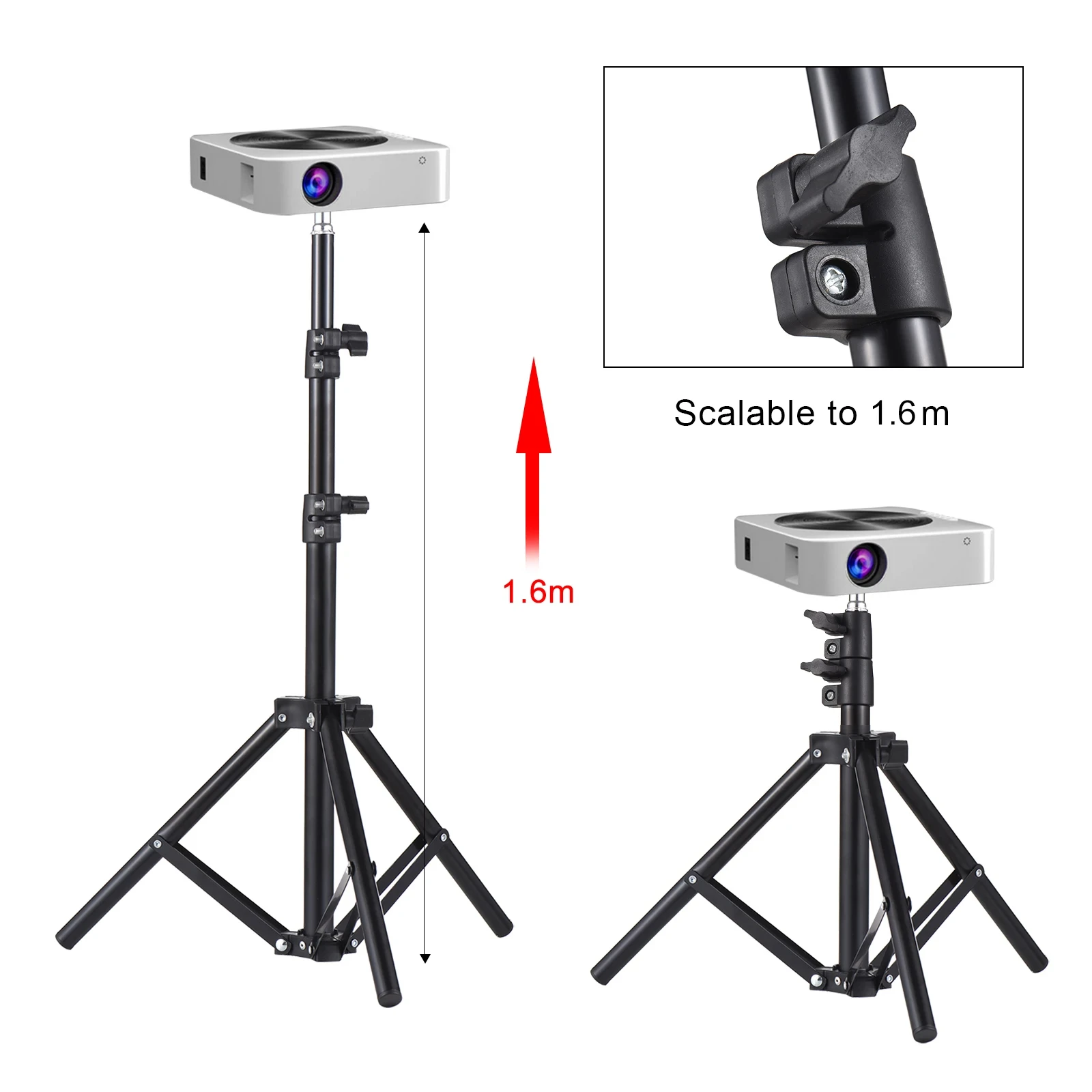 Universal Projector Tripod Sta - Home Cinema Portable ulasan dan harga