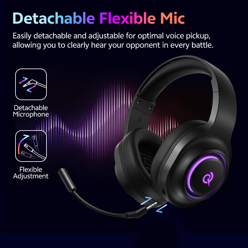 QCY Heroad V200 Gaming Headset - Soundbar Bluetooth Home ulasan dan harga