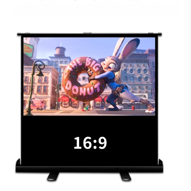 Portable Projector Screen Pull - Home Cinema Portable ulasan dan harga