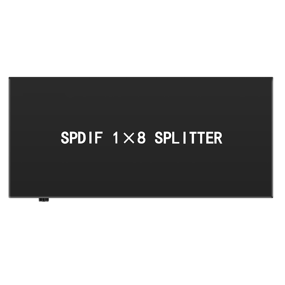 Optical Audio Splitter,1 in 8  - Home Cinema Ampli ulasan dan harga