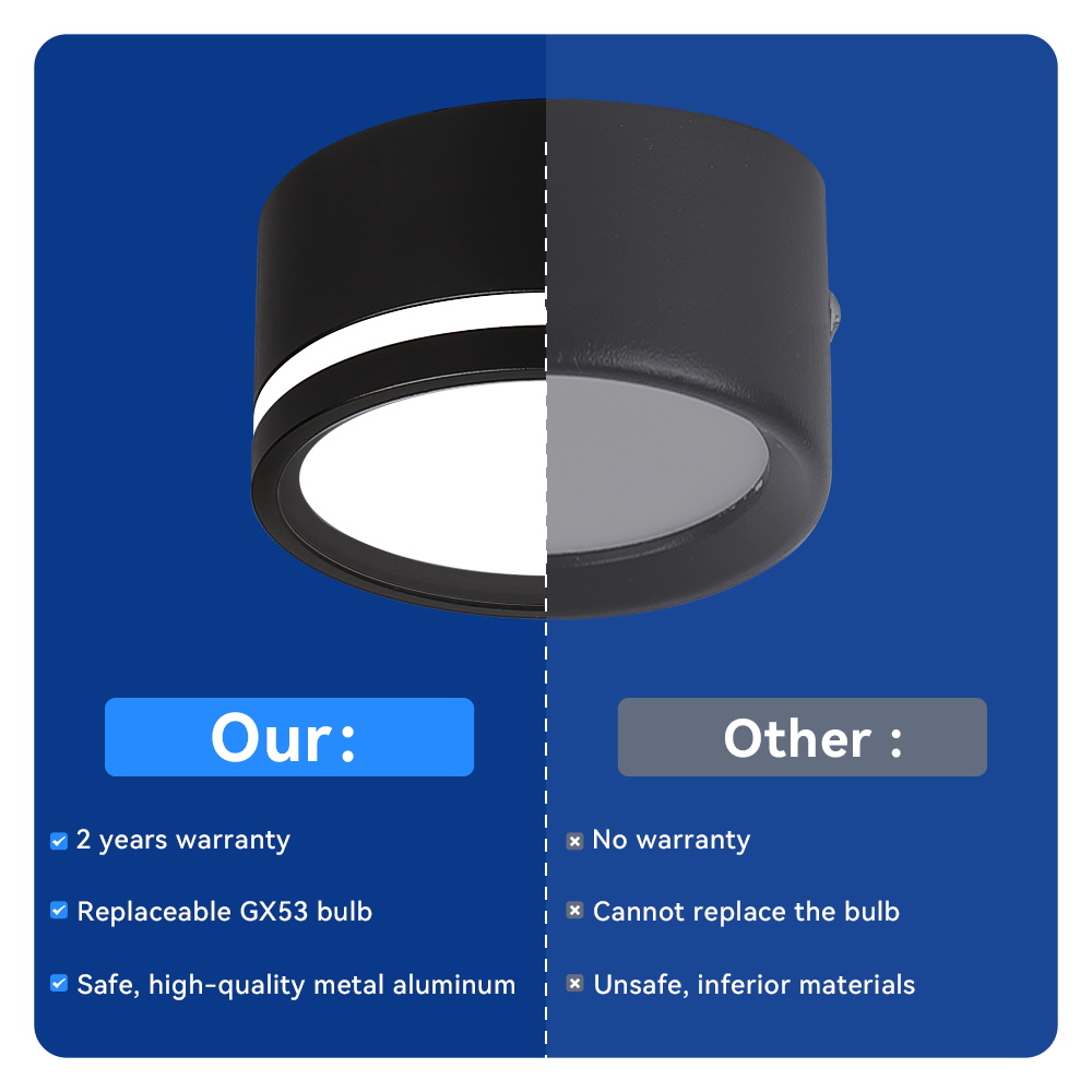 Indoor Led Downlight  GX53 Spo - Home Cinema Led ulasan dan harga
