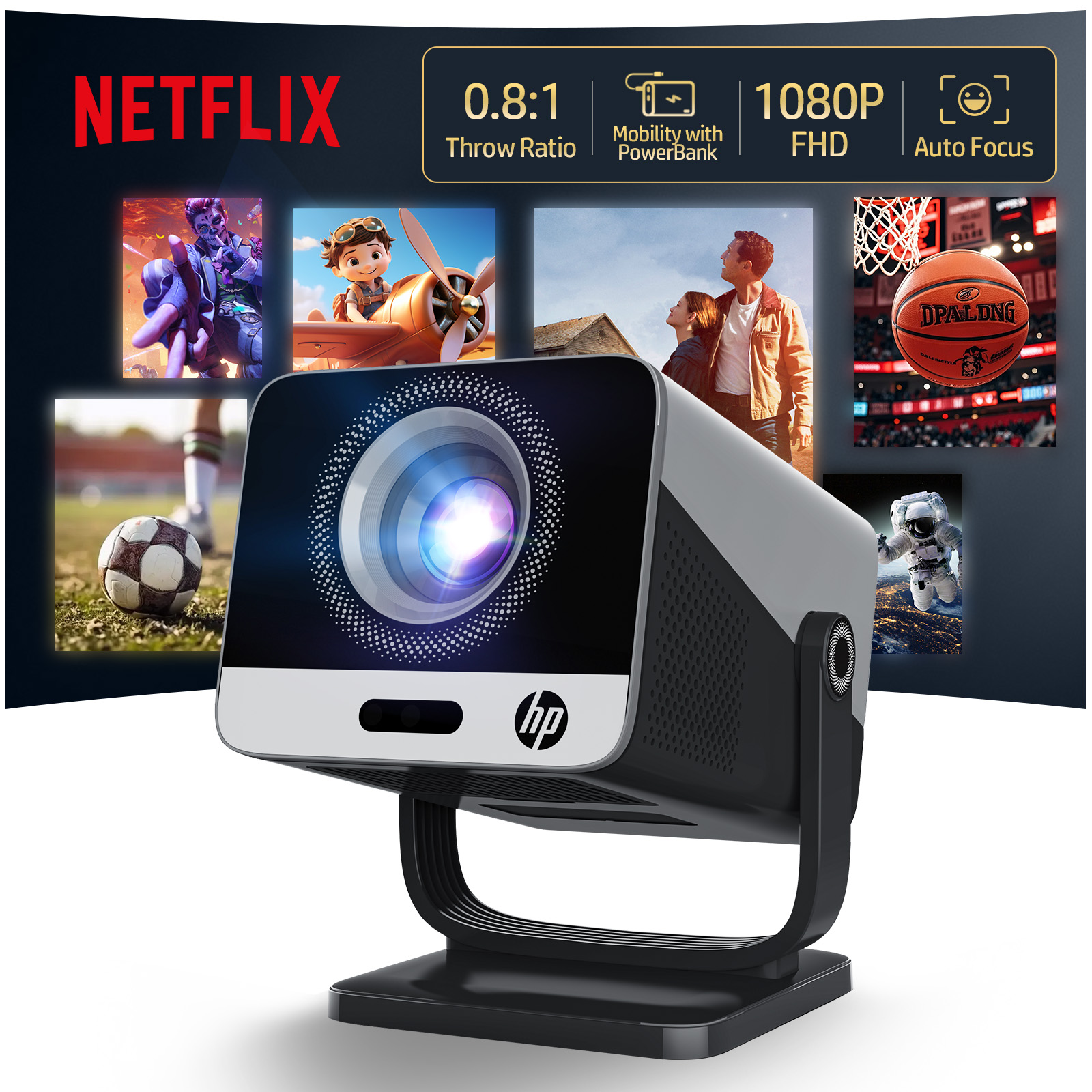 [Netflix Certified]HP MC475 Pr - Netflix Home Cinema ulasan dan harga