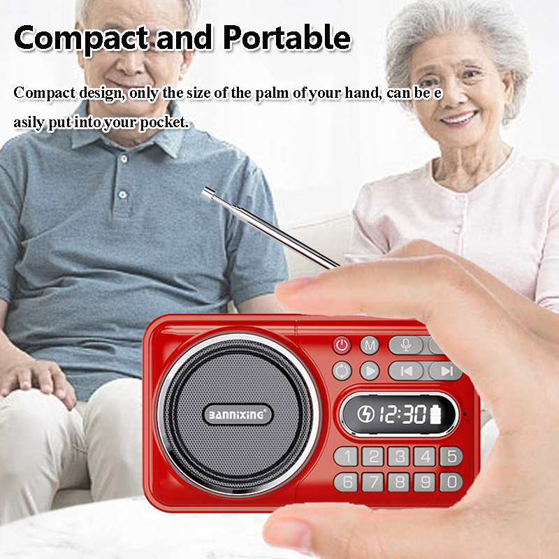 Mini Pocket FM Radio Best Rece - Soundbar Bluetooth Home ulasan dan harga