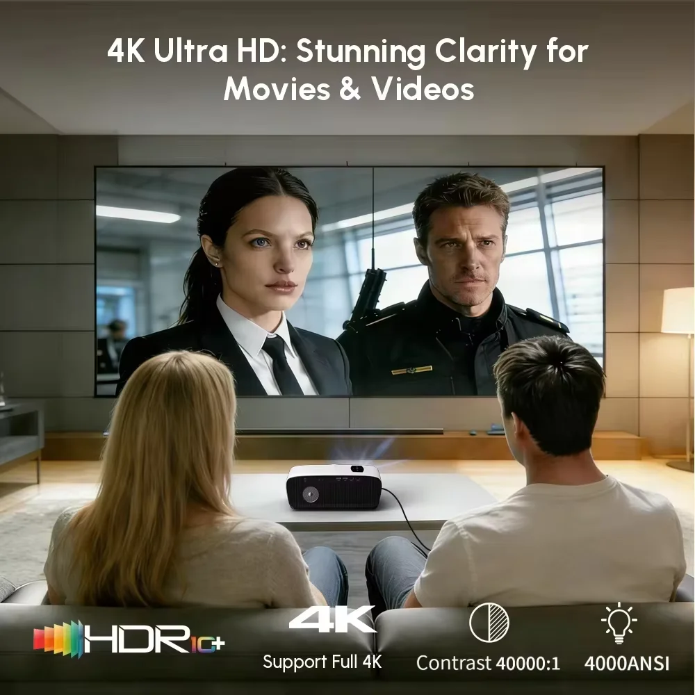 NewA9S 4k Projector Auto Focus - Home Cinema Gaming ulasan dan harga
